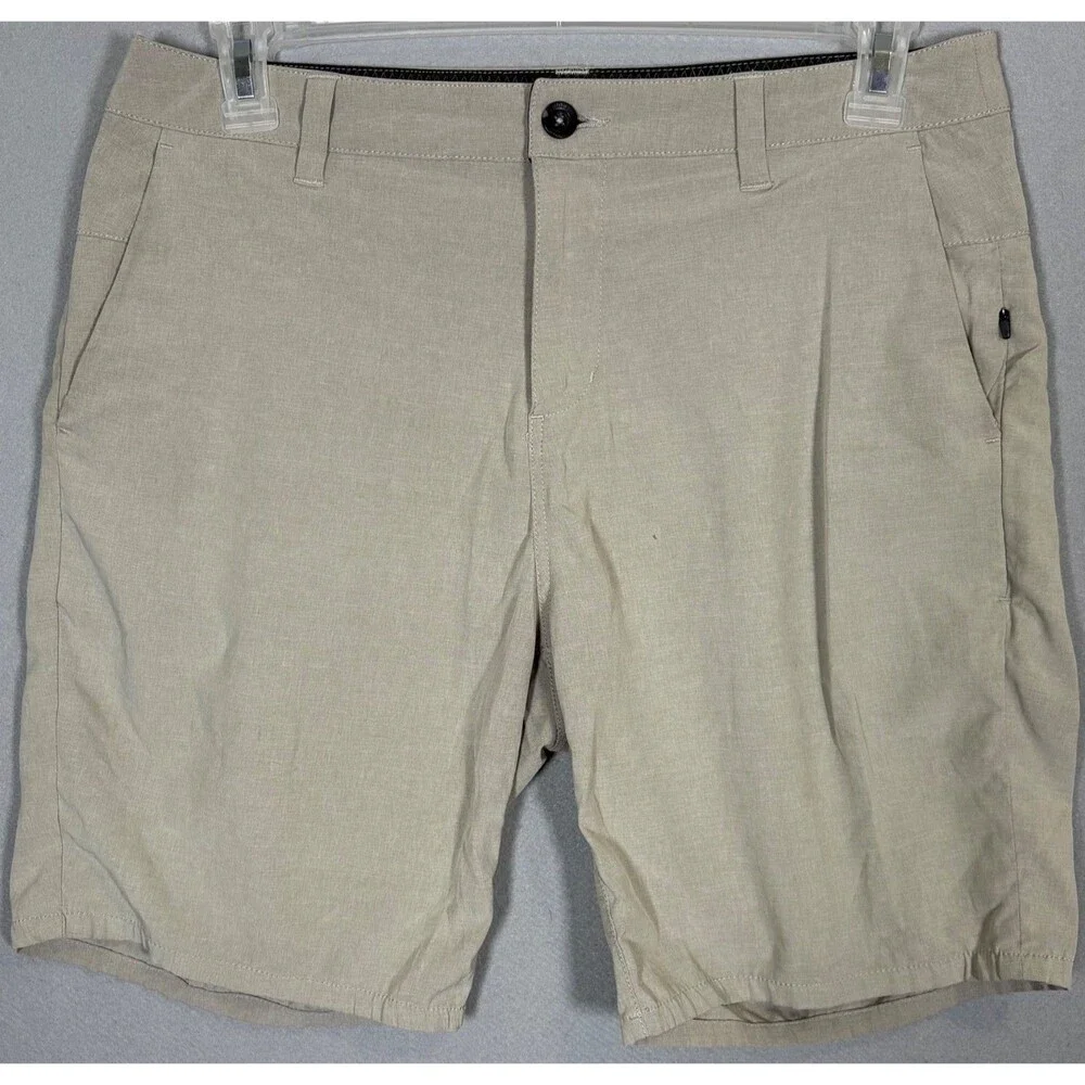 Vuori Shorts Mens 32 Beige Performance Tech Stretch Outdoor Active Golf Chino